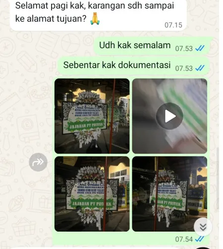 Pengiriman Papan Bunga Selamat Rs Hermina Depok
