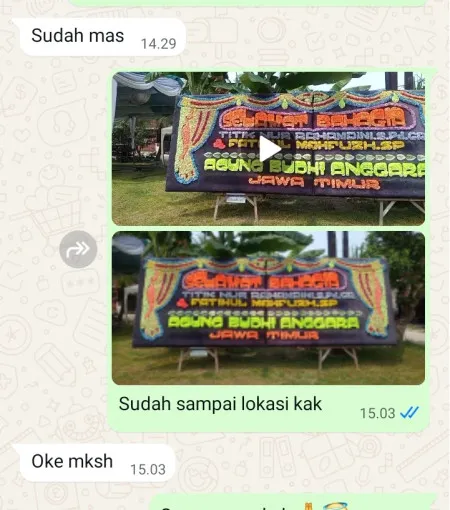 Pengiriman Papan Bunga Rs Hermina Depok
