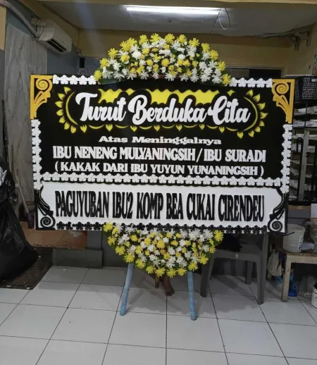 Papan Bunga Duka Rs Hermina Depok