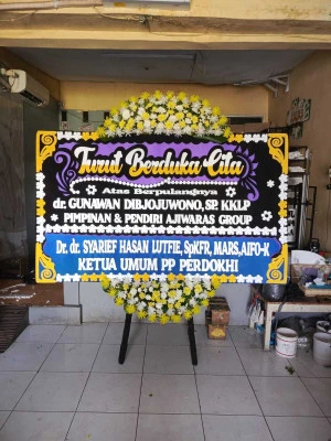 Papan Bunga di Rs Hermina Depok